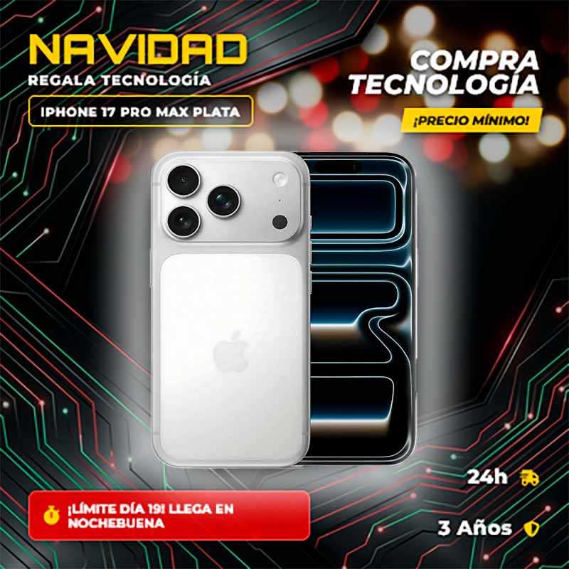 ofertas navidad iphone 17 512 pro max plata